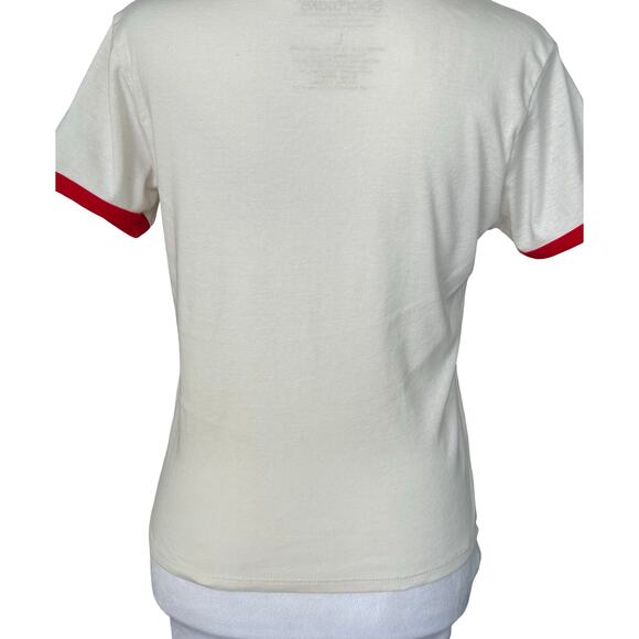 Strawberry Shortcake Fitted Babydoll T Shirt Sz L Y2K 80s 90s Style Retro - Picture 9 of 10